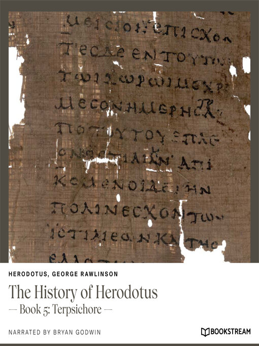 Title details for The History of Herodotus--Book 5 by Herodotus - Available